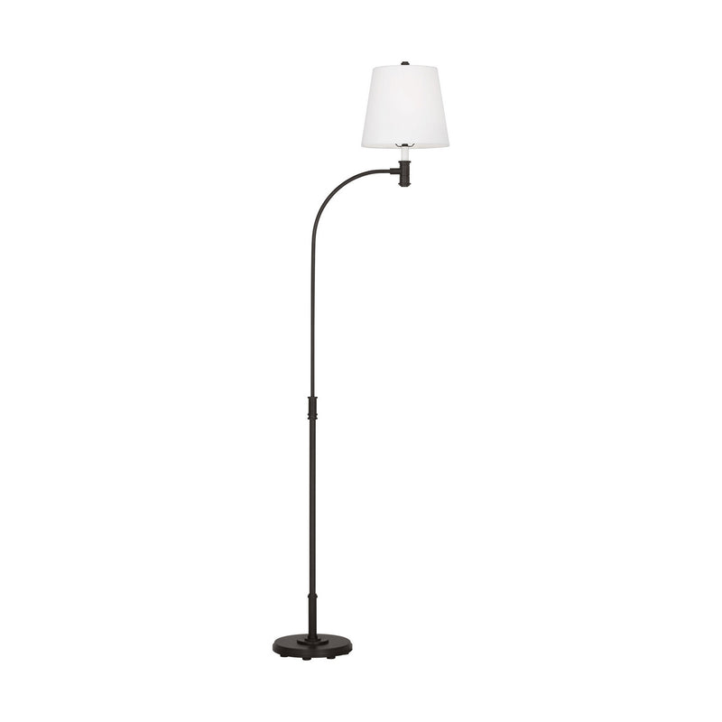 Visual Comfort Studio CT1241AI1 One Light Floor Lamp, Aged Iron