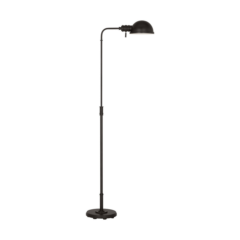 Visual Comfort Studio CT1251AI1 One Light Floor Lamp, Aged Iron