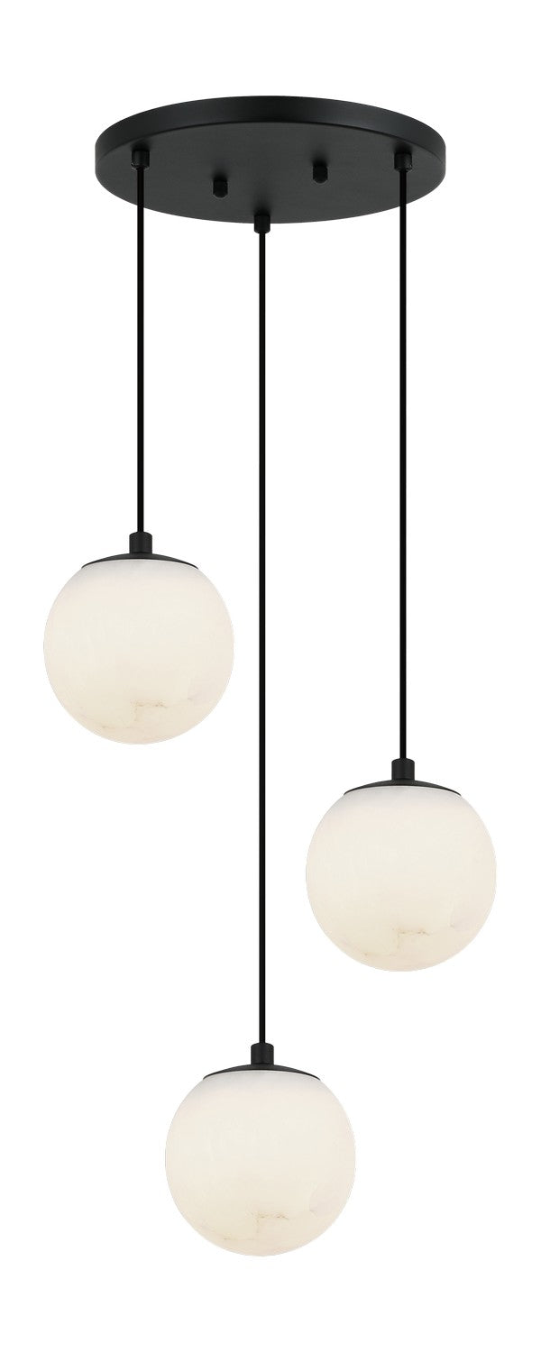 Matteo Lighting C41713MB LED Pendant, Matte Black