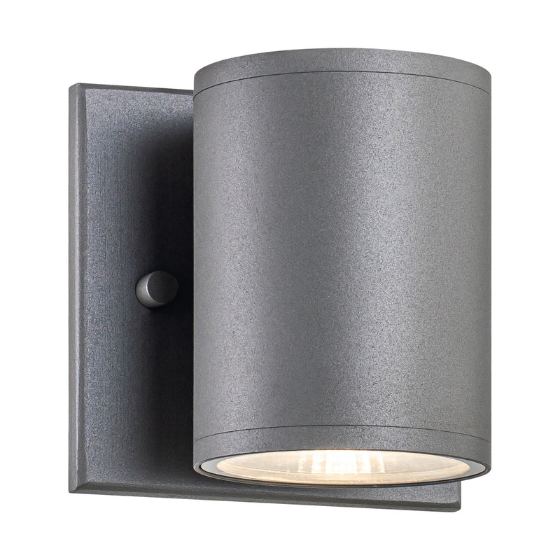 Matteo Lighting S10201GY LED Wall Sconce, Grey