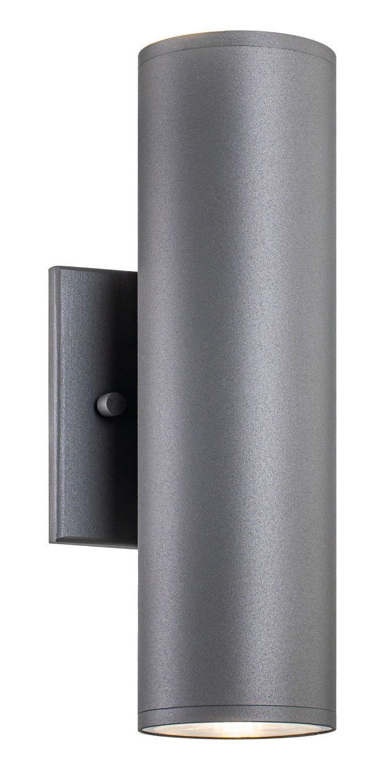 Matteo Lighting S10222GY LED Wall Sconce, Grey