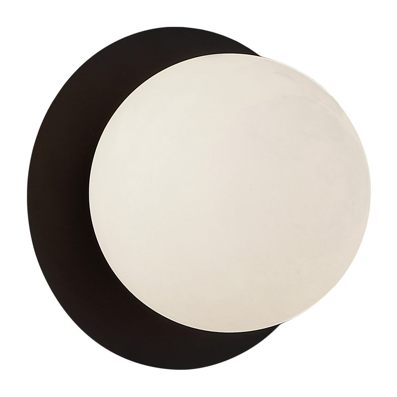 Matteo Lighting WX41711MB LED Wall Sconce/Ceiling Mount, Matte Black