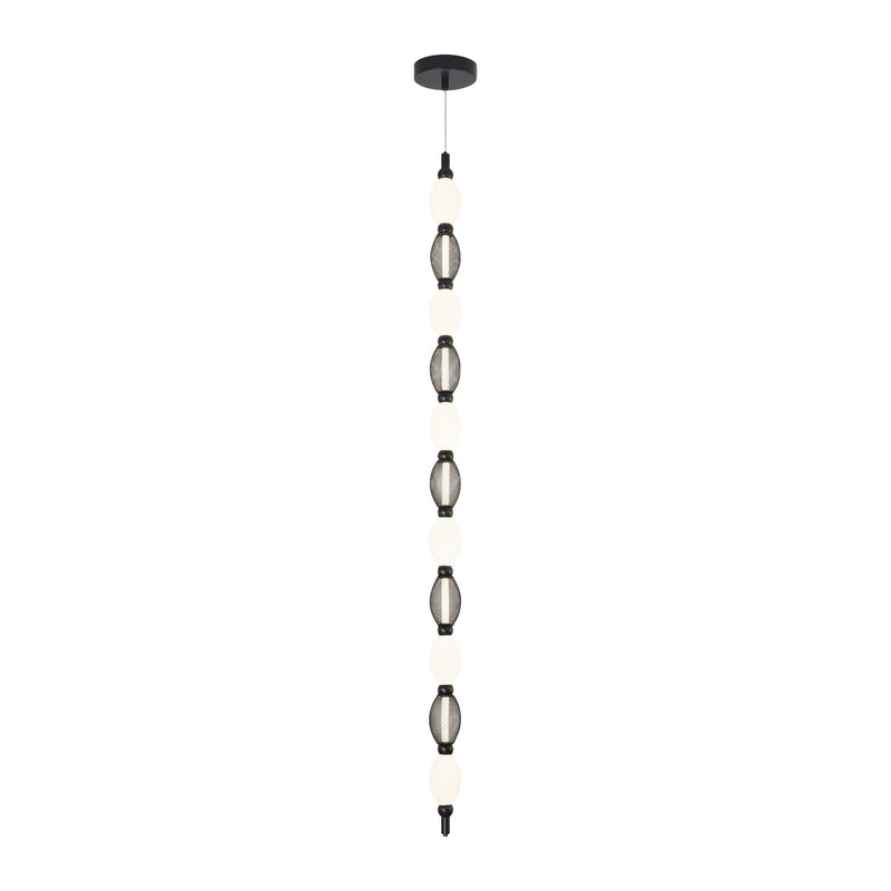 Matteo Lighting C37101BK LED Pendant, Black
