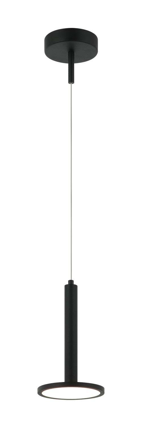 Matteo Lighting C37701MB LED Pendant, Matte Black