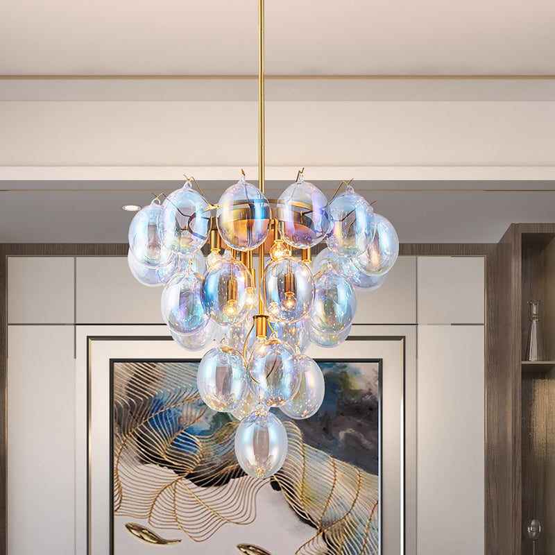 Artcraft AC11999LU Nine Light Chandelier, Brass
