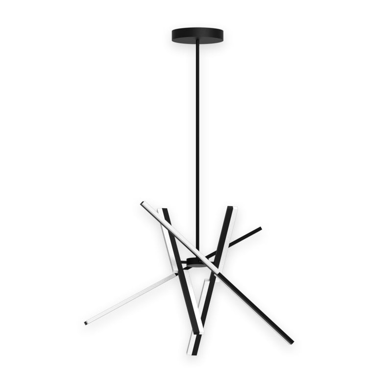 Artcraft AC7708BK LED Pendant, Black
