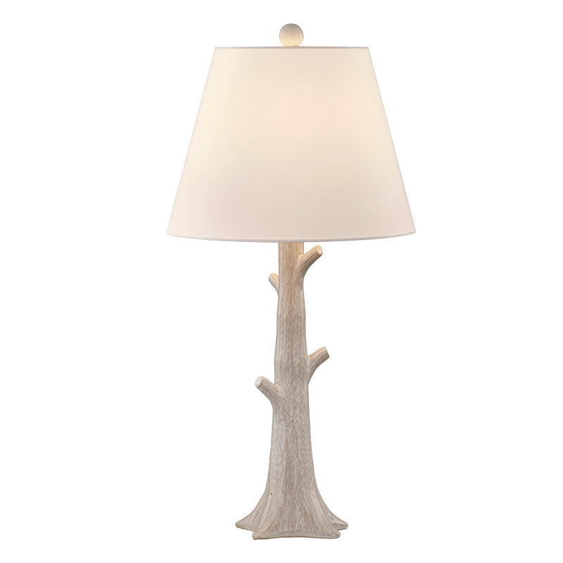 Savoy House 11-CD01 One Light Table Lamp, Distressed White
