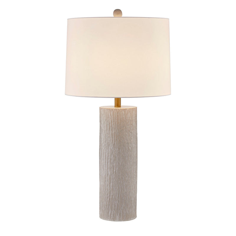 Savoy House 11-CD02 One Light Table Lamp, Distressed White