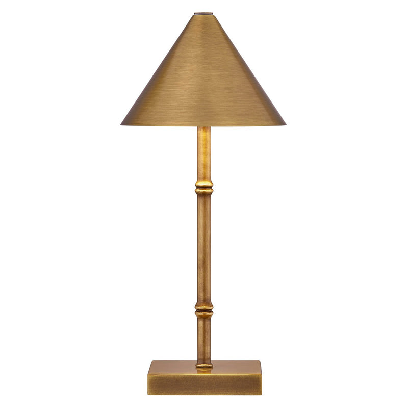 Savoy House 11-CD05RC-BB LED Table Lamp, Brass Bamboo