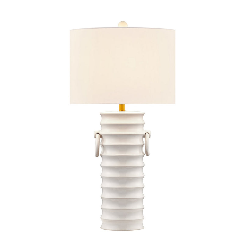 Savoy House 11-CD09 One Light Table Lamp, White