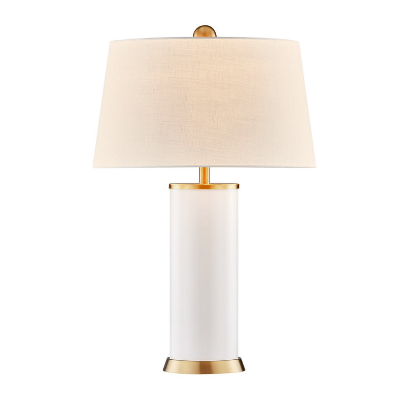 Savoy House 11-CD20-BDB One Light Table Lamp, Blanc de Blanc