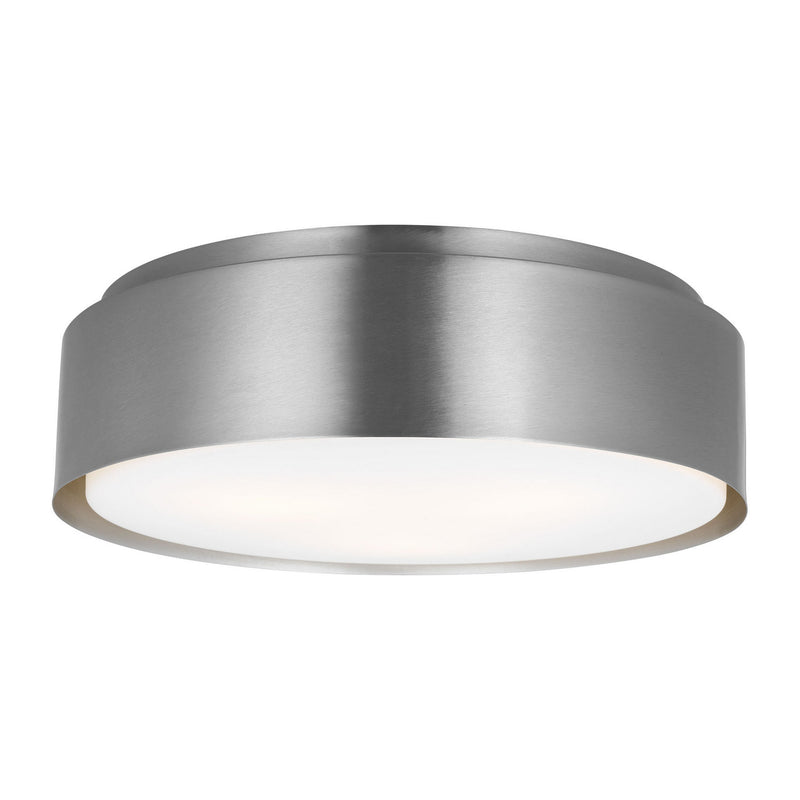 Visual Comfort Studio DJF1063BS Three Light Flush Mount, Brushed Nickel