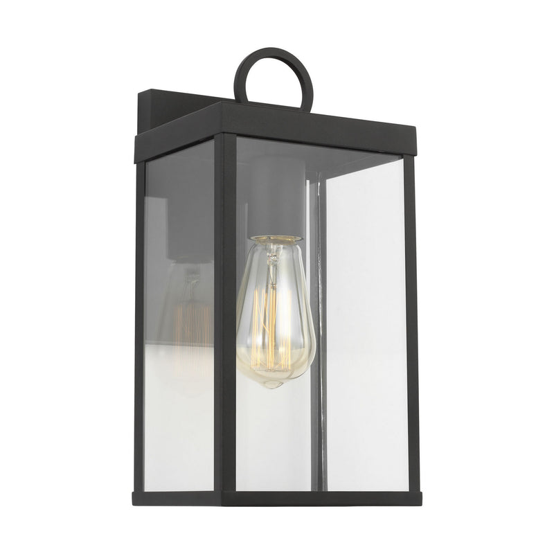 Visual Comfort Studio DJO1001TXB One Light Wall Lantern, Textured Black