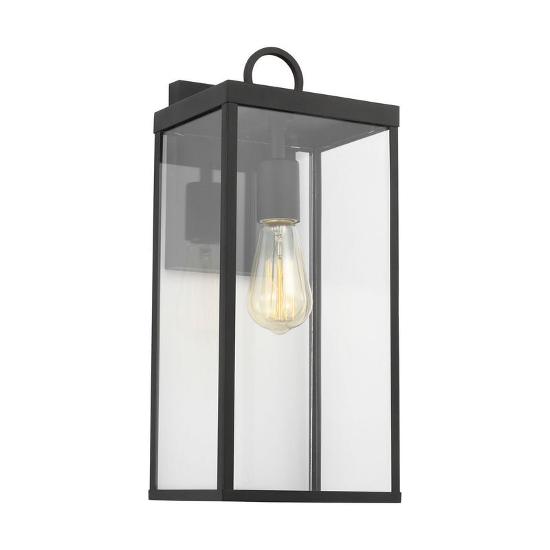 Visual Comfort Studio DJO1011TXB One Light Wall Lantern, Textured Black