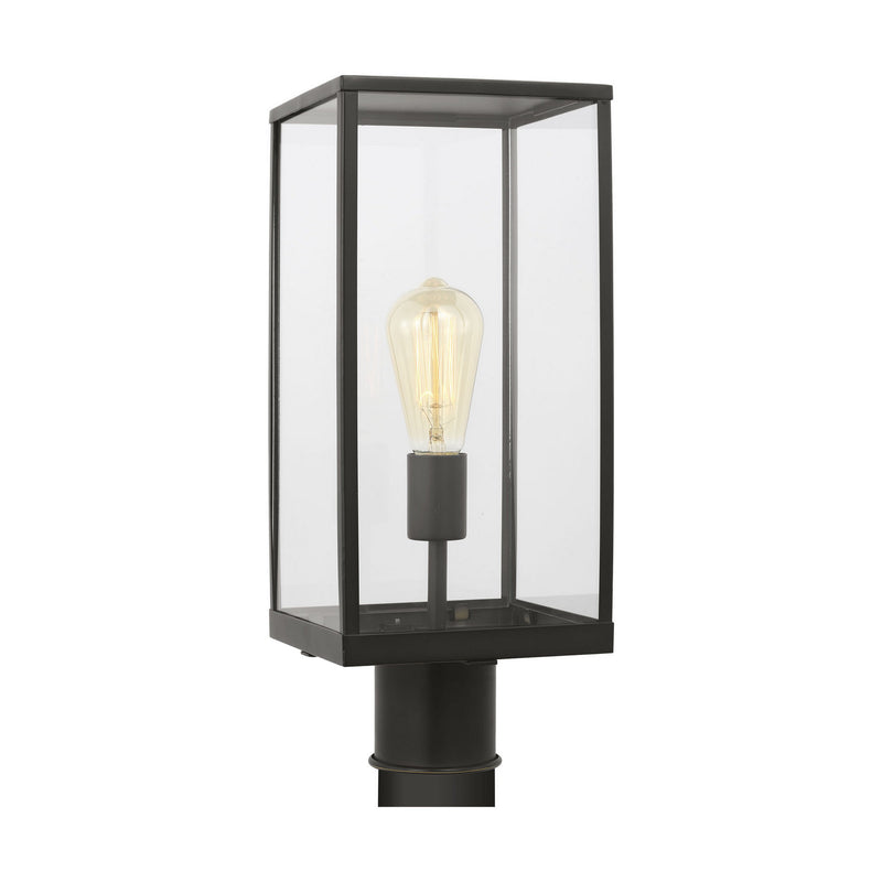 Visual Comfort Studio DJO1041ANBZ One Light Post Lantern, Antique Bronze