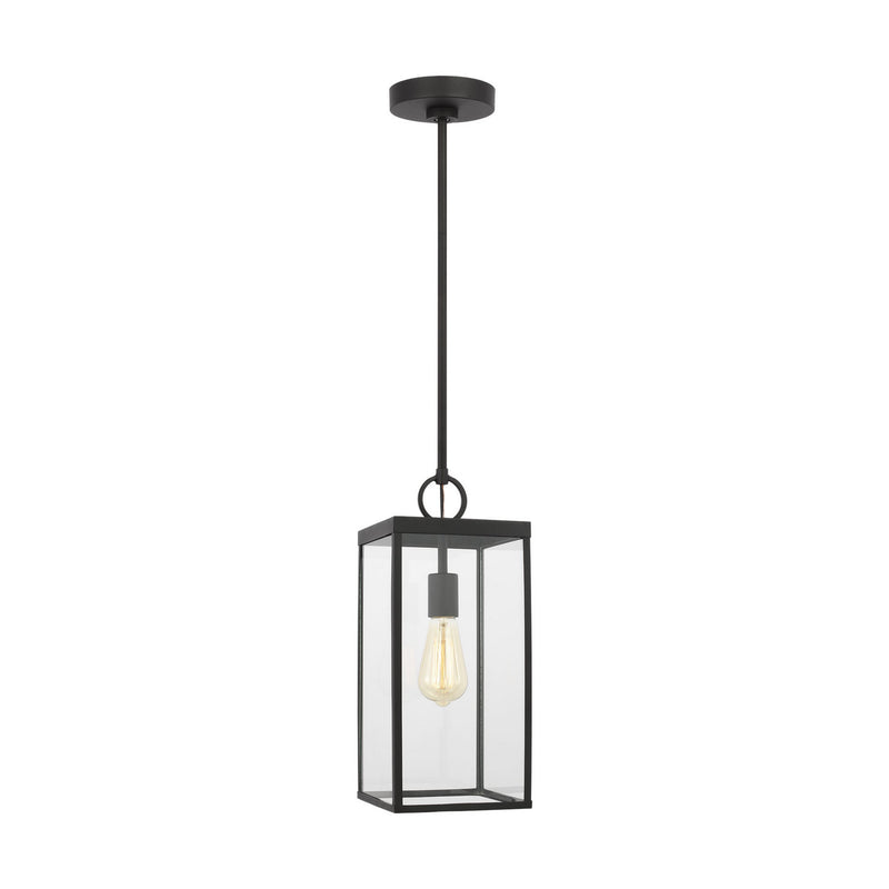 Visual Comfort Studio DJO1051TXB One Light Pendant, Textured Black