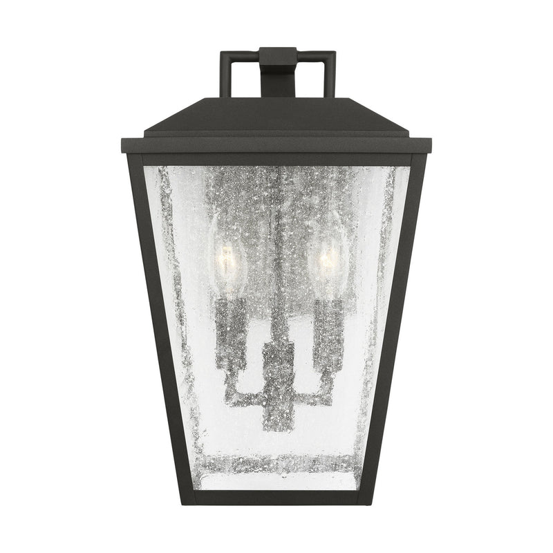 Visual Comfort Studio DJO1062TXB Two Light Wall Lantern, Textured Black