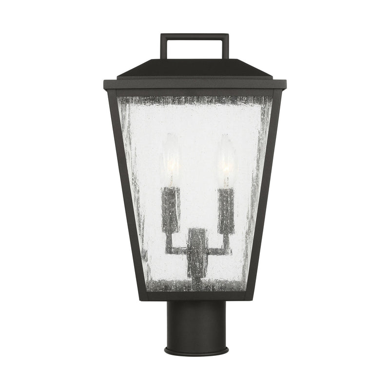 Visual Comfort Studio DJO1092TXB Two Light Post Mount, Textured Black