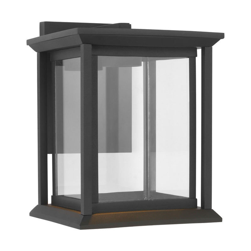 Generation Lighting GLO1281CDL-TXB Lantern, Textured Black