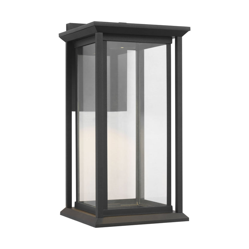 Generation Lighting GLO1291CDL-TXB Lantern, Textured Black