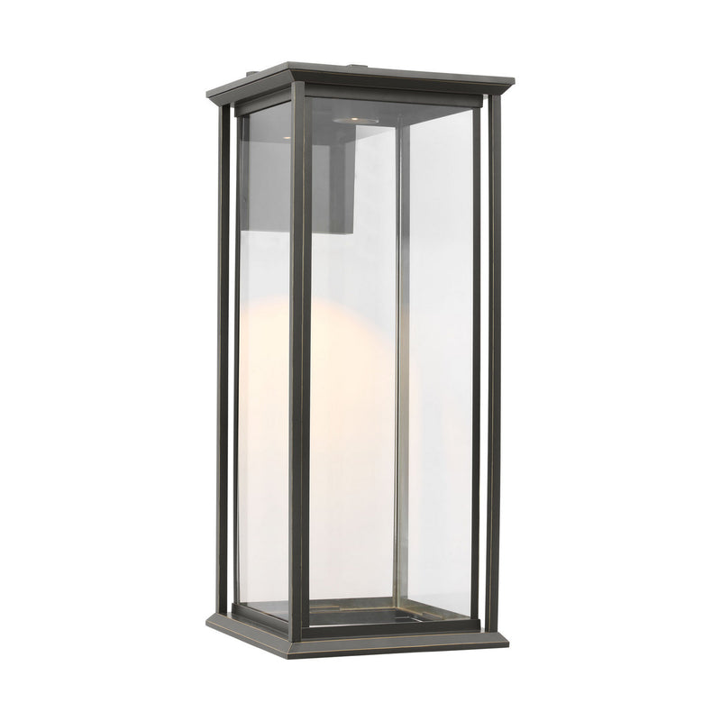 Generation Lighting GLO1311CDL-TXB Lantern, Textured Black