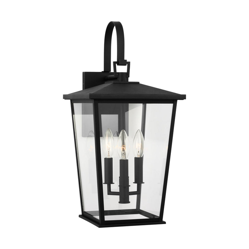 Generation Lighting GLO1403TXB Lantern, Textured Black