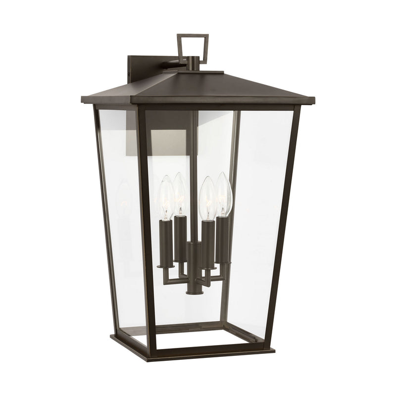 Generation Lighting GLO1424ANBZ Lantern, Antique Bronze