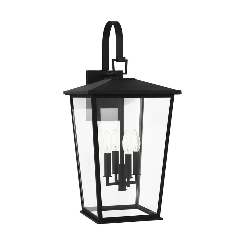 Generation Lighting GLO1424TXB Lantern, Textured Black