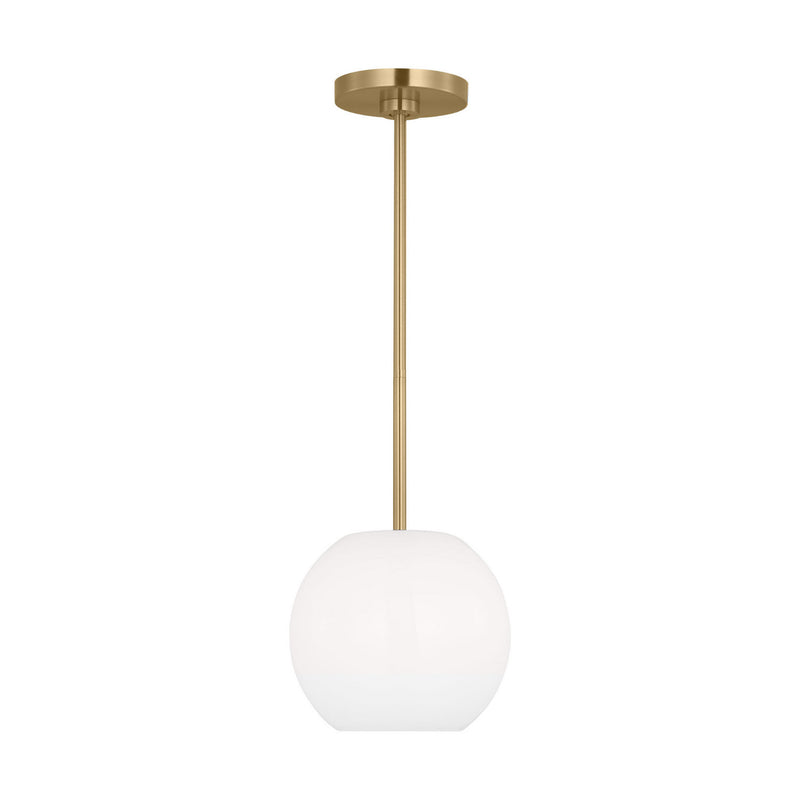 Generation Lighting GLP1011EN3/SB One Light Mini Pendant, Satin Bronze