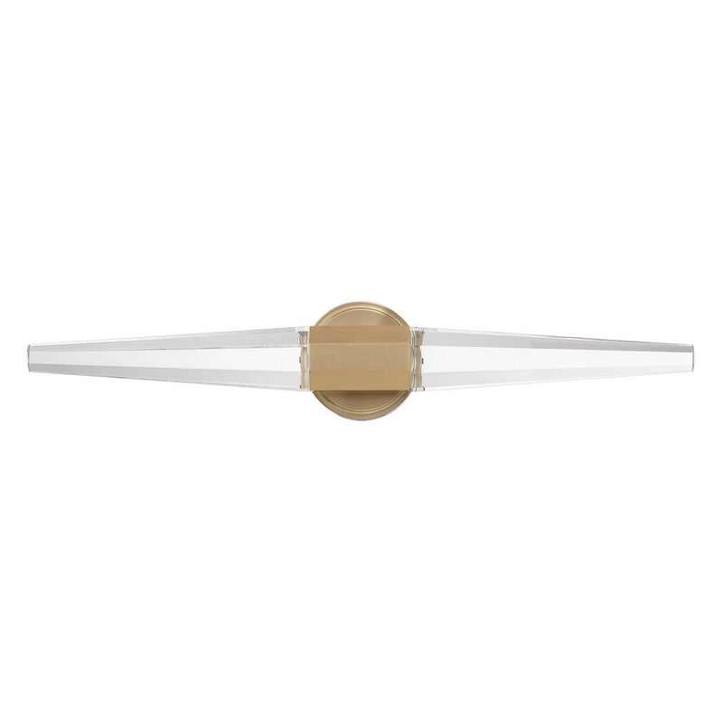 Savoy House 8-5204-28-127 LED Bathroom Vanity, Noble Brass