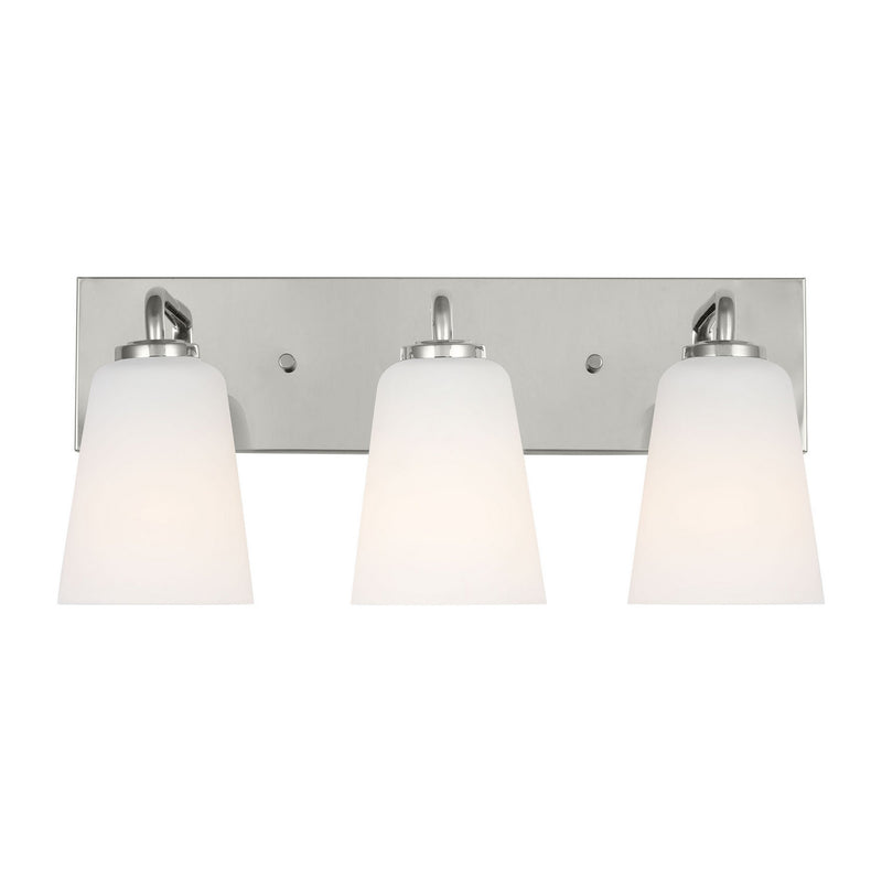 Generation Lighting GLV1053CH Vanity, Chrome