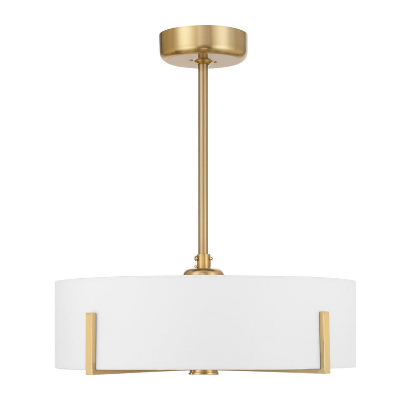 Savoy House 26-FD-775-322 LED Fan D'Lier, Warm Brass
