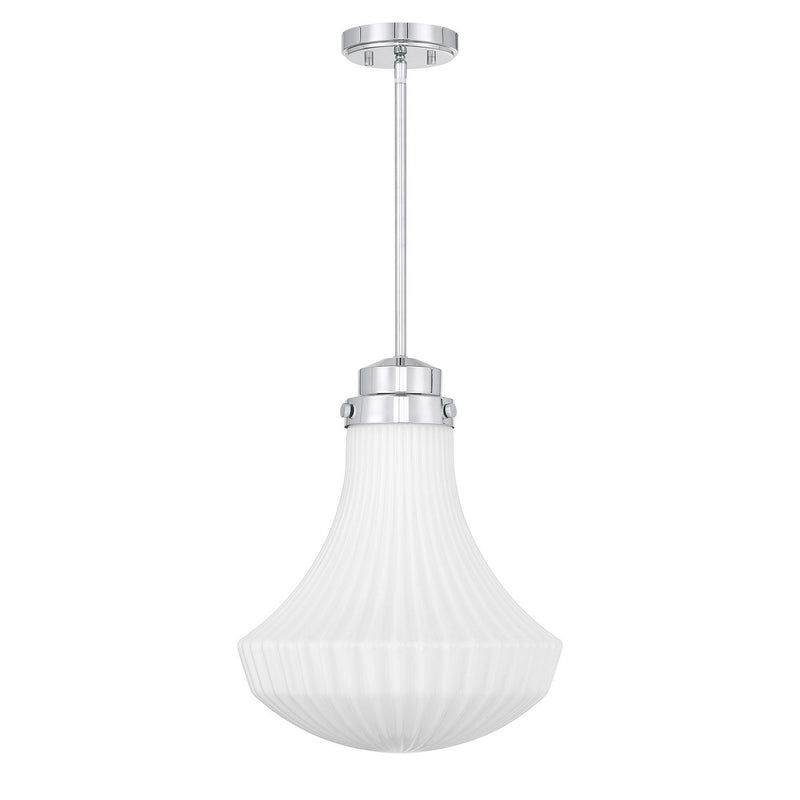 Savoy House 7-0108-1-11 One Light Pendant, Polished Chrome