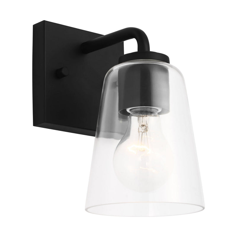 Generation Lighting GLV1061MBK Vanity, Midnight Black