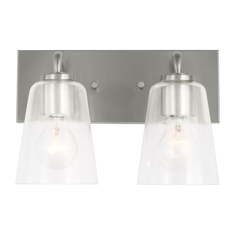 Generation Lighting GLV1062BS Vanity, Brushed Nickel