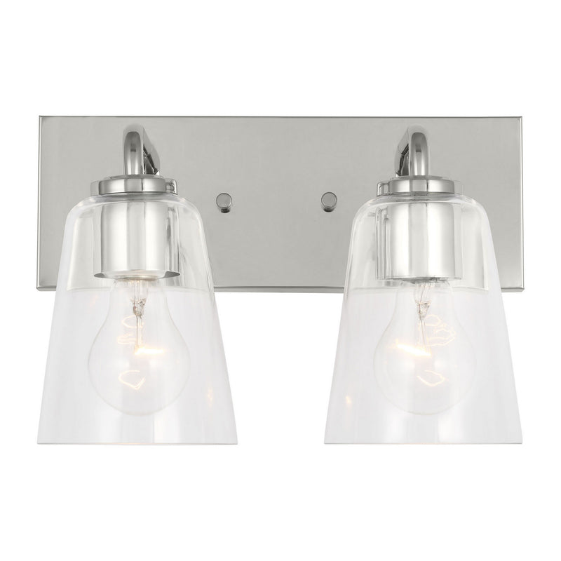 Generation Lighting GLV1062CH Vanity, Chrome