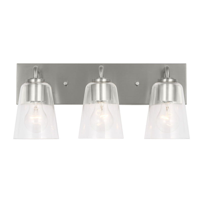 Generation Lighting GLV1063BS Vanity, Brushed Nickel