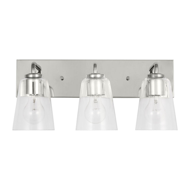 Generation Lighting GLV1063CH Vanity, Chrome
