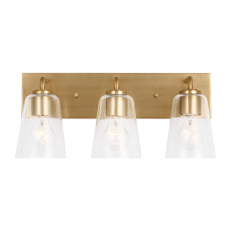 Generation Lighting GLV1063SB Vanity, Satin Brass