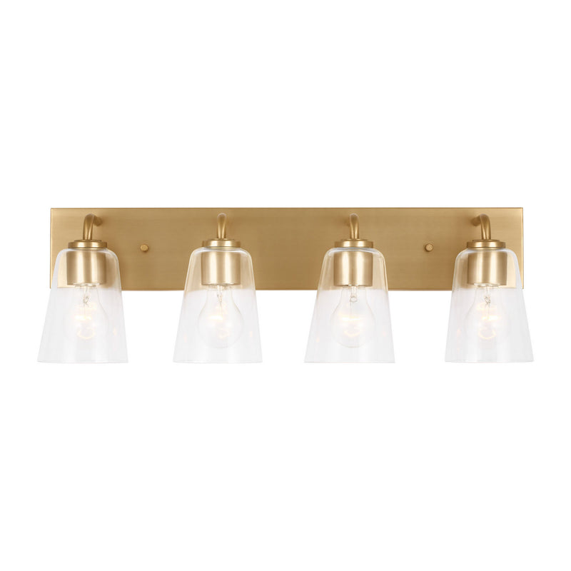 Generation Lighting GLV1064SB Vanity, Satin Brass