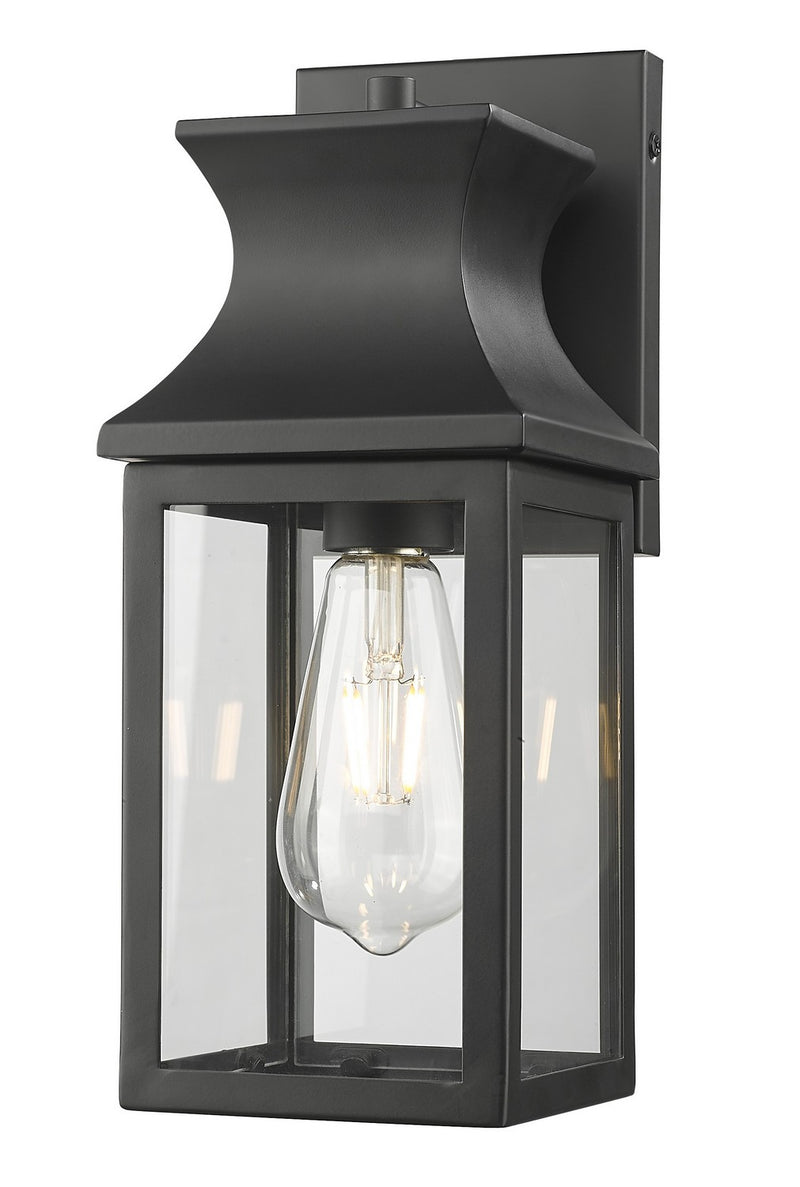 Acclaim Lighting 1021BK One Light Wall Lantern, Matte Black