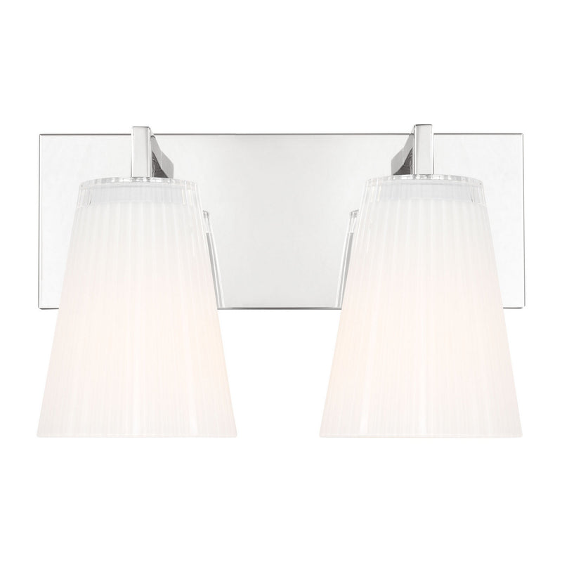 Generation Lighting GLV1102CH Vanity, Chrome