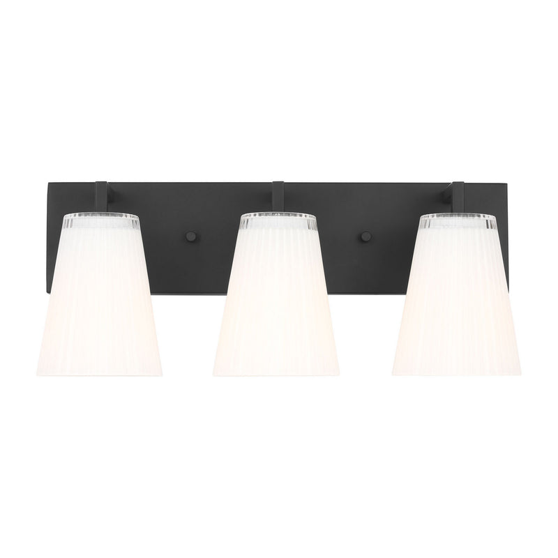 Generation Lighting GLV1103MBK Vanity, Midnight Black
