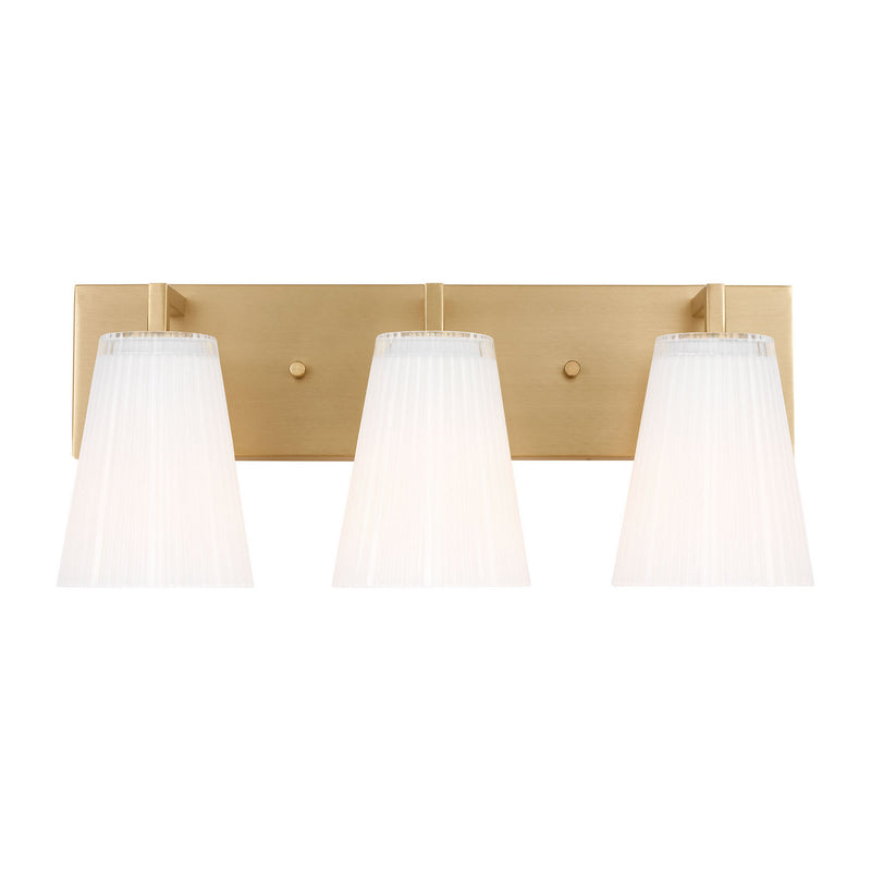 Generation Lighting GLV1103SB Vanity, Satin Brass