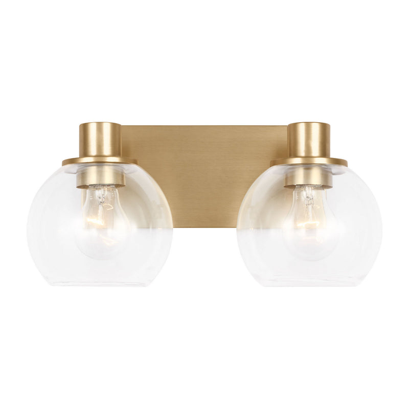 Generation Lighting GLV1122SB Bath, Satin Brass