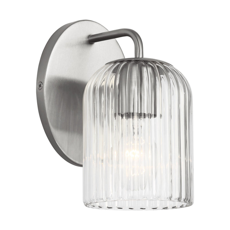 Generation Lighting GLV1131BS Wall Sconce, Brushed Nickel