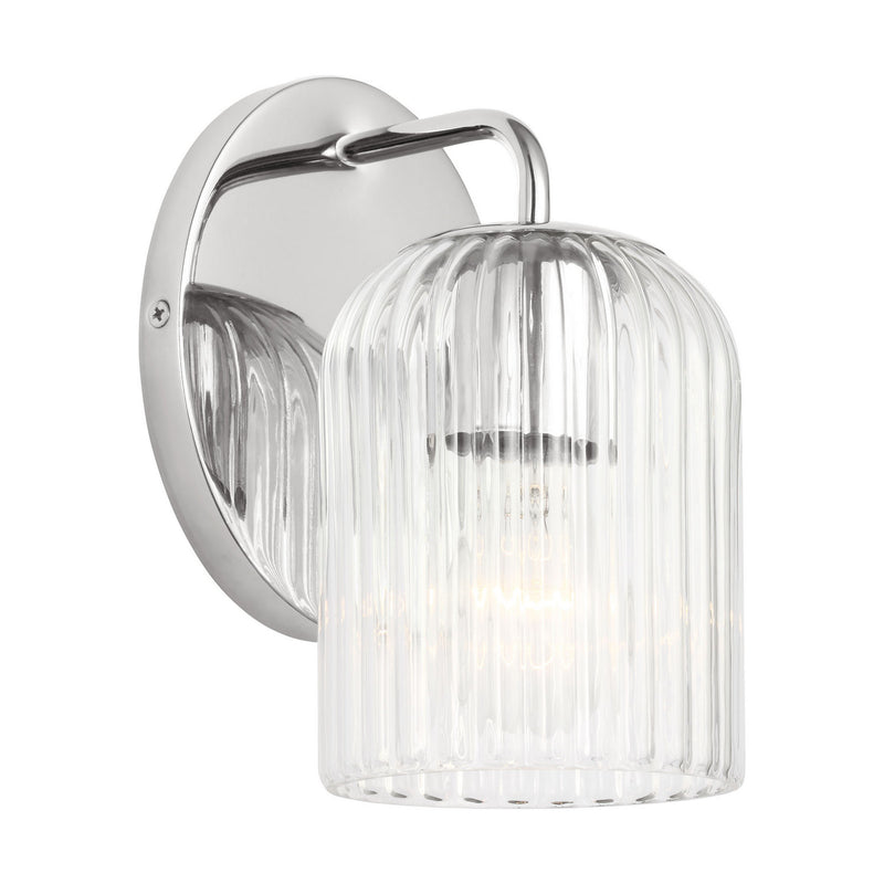 Generation Lighting GLV1131CH Wall Sconce, Chrome