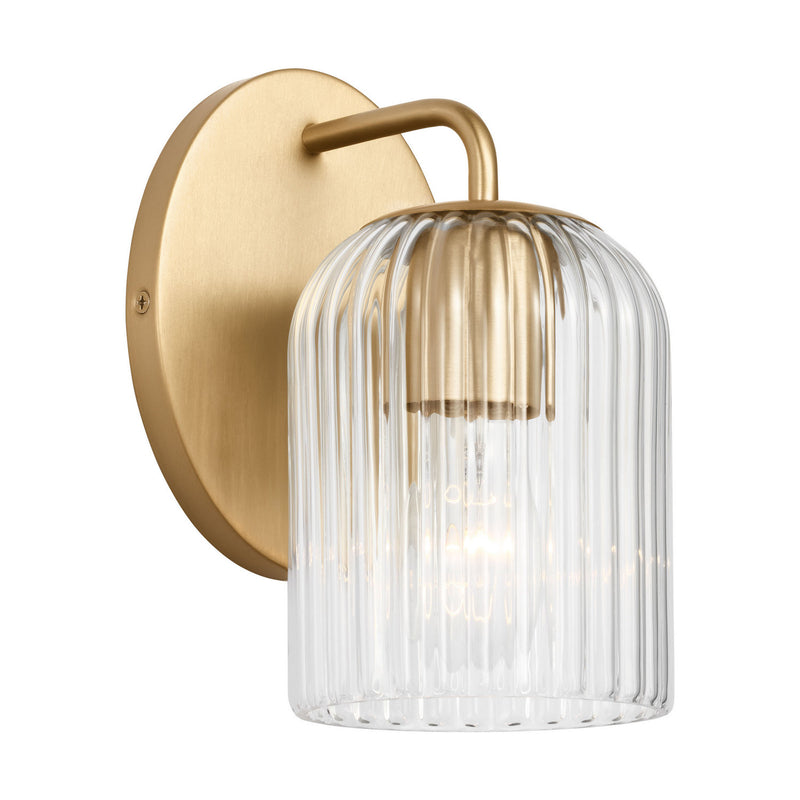 Generation Lighting GLV1131SB Wall Sconce, Satin Brass