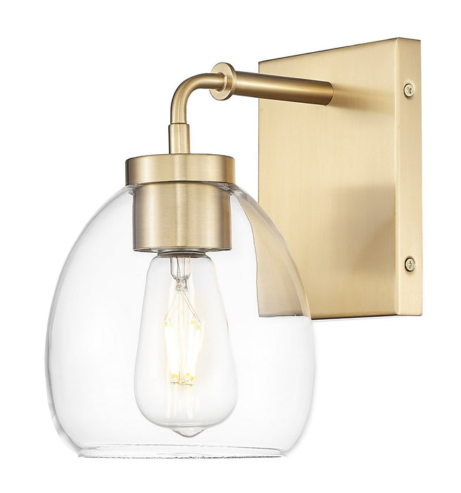 Acclaim Lighting IN40060BR One Light Wall Sconce, Brass