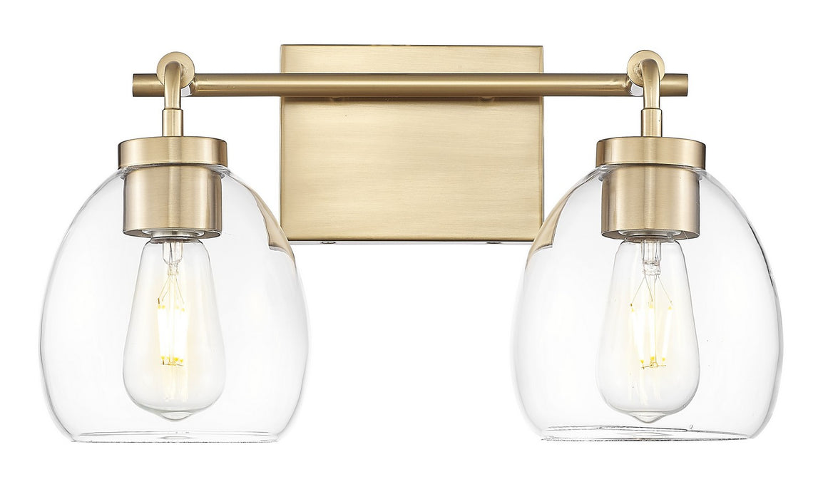 Acclaim Lighting IN40061BR Two Light Vanity, Brass
